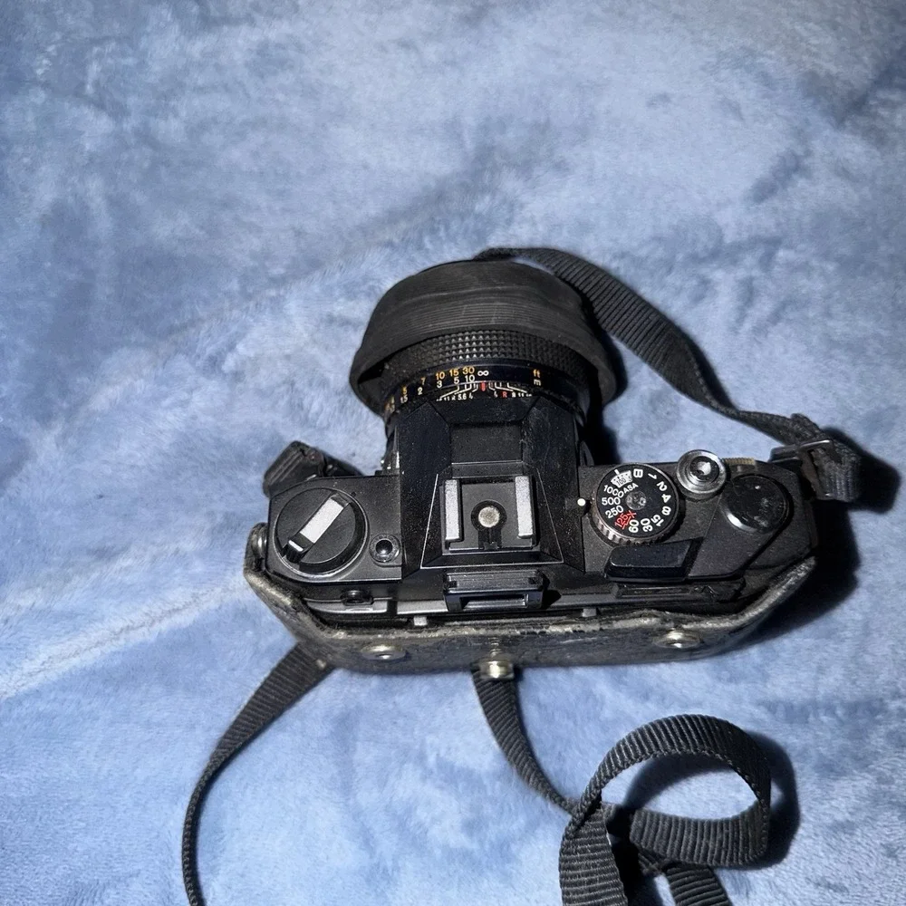 Konica Autoreflex T4 SLR, 50mm F1.7 Lens